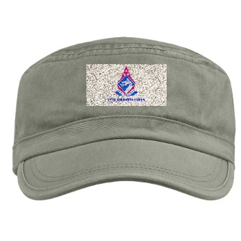 18ABC - A01 - 01 - DUI - XVIII Airborne Corps with Text Military Cap