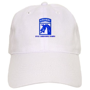 18ABC - A01 - 01 - SSI - XVIII Airborne Corps with Text Cap