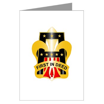 1A - M01 - 02 - DUI - First United States Army Greeting Cards (Pk of 10)