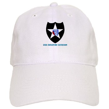 02ID - A01 - 01 - SSI - 2nd Infantry Division with text - Cap