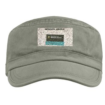 RArsenal - A01 - 01 - Redstone Arsenal with Text - Military Cap