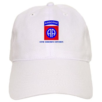 82DV - A01 - 02 - SSI - 82nd Airborne Division with Text Cap