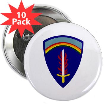 USAREUR - M01 - 01 - U.S. Army Europe (USAREUR) - 2.25" Button (10 pack)