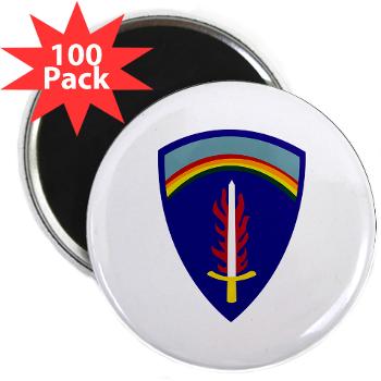 USAREUR - M01 - 01 - U.S. Army Europe (USAREUR) - 2.25" Magnet (100 pack)