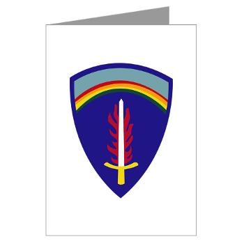 USAREUR - M01 - 02 - U.S. Army Europe (USAREUR) - Greeting Cards (Pk of 10)