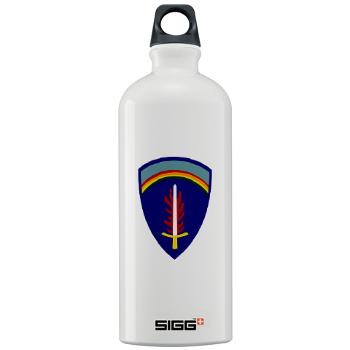 USAREUR - M01 - 03 - U.S. Army Europe (USAREUR) - Sigg Water Bottle 1.0L