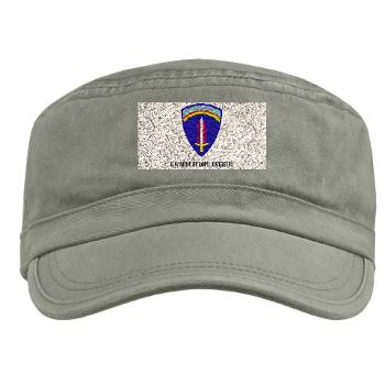 USAREUR - A01 - 01 - U.S. Army Europe (USAREUR) with Text - Cap