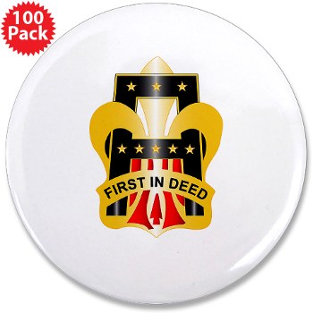1A - M01 - 01 - DUI - First United States Army 3.5" Button (100 pack)