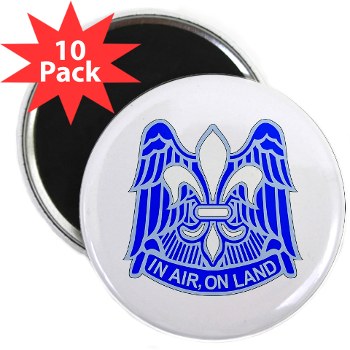 82DV - M01 - 01 - DUI - 82nd Airborne Division 2.25" Magnet (10 pack)