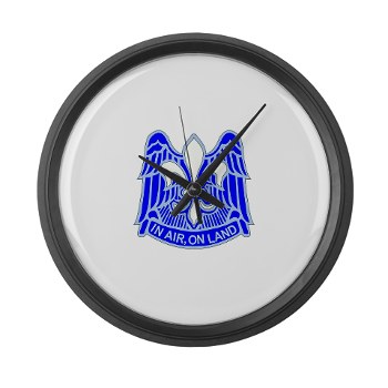 82DV - M01 - 03 - DUI - 82nd Airborne Division Large Wall Clock