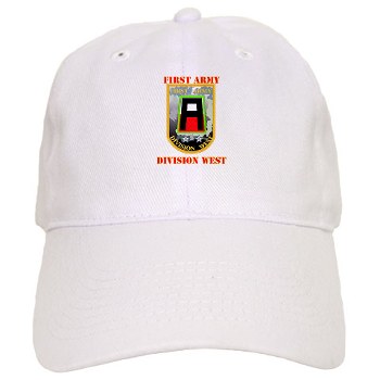 01AW - A01 - 01 - SSI - First Army Division West with Text - Cap