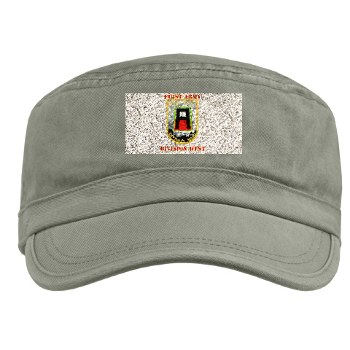 01AW - A01 - 01 - SSI - First Army Division West with Text - Military Cap