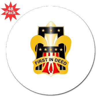 1A - M01 - 01 - DUI - First United States Army 3" Lapel Sticker (48 pk)