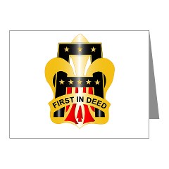 1A - M01 - 02 - DUI - First United States Army Note Cards (Pk of 20)