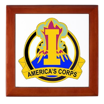 ICorps - M01 - 03 - DUI - I Corps Keepsake Box