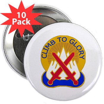 10mtn - M01 - 01 - DUI - 10th Mountain Division 2.25" Button (10 pack)