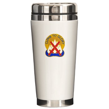 10mtn - M01 - 03 - DUI - 10th Mountain Division - Ceramic Travel Mug