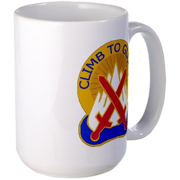 10mtn - M01 - 03 - DUI - 10th Mountain Division - Large Mug