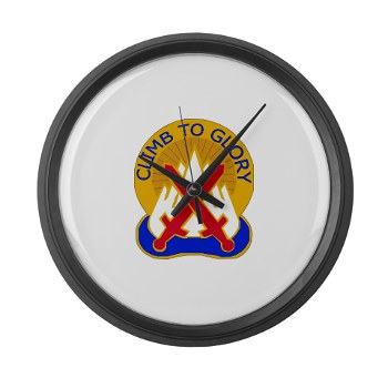 10mtn - M01 - 03 - DUI - 10th Mountain Division - Large Wall Clock