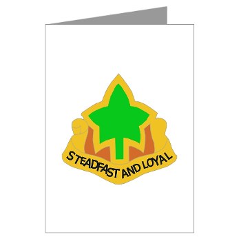 4ID - M01 - 02 - DUI - 4th Infantry Division Greeting Cards (Pk of 10)