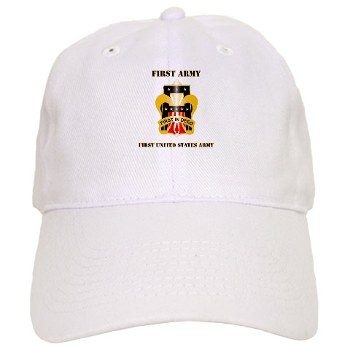 1A - A01 - 01 - DUI - First United States Army with Text Cap