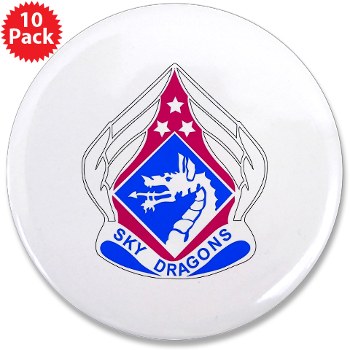 18ABC - M01 - 01 - DUI - XVIII Airborne Corps 3.5" Button (10 pack)