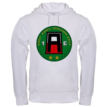 01AE - A01 - 03 - First Army Division East Hooded Sweatshirt