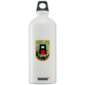 01AW - M01 - 03 - SSI - First Army Division West Sigg Water Bottle 1.0L