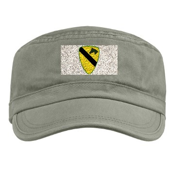 1CAV - A01 - 01 - SSI - 1st Cavalry Division Military Cap